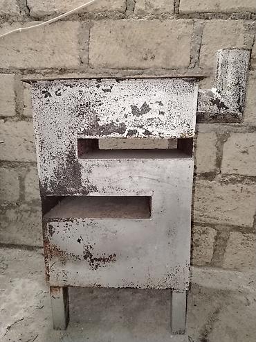 dəmir məhəccərlər: Metal soba satılır. Qalın metaldan hazırlanmış kompakt quruluşlu — 2