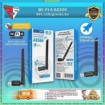 wifi modem satilir: 🚀 Yüksək sürətli internet bağlantısı üçün USB WiFi və Bluetooth — 3