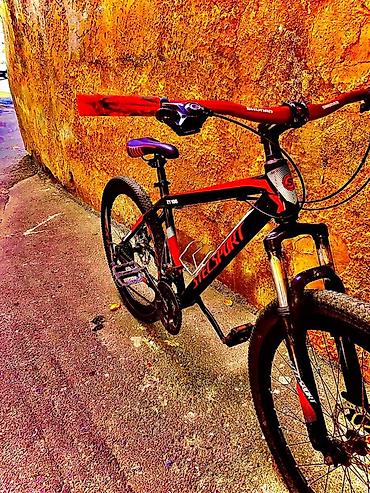 MTB velosiped – Stels Sport (qara/qırmızı dizayn) Xüsusiyyətlər: -