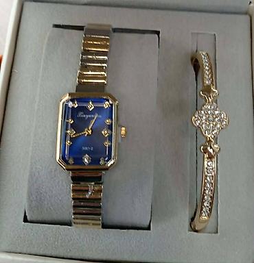 Setovi nakita: ✨️✨️Komplet elegantnih ženskih satova sa narukvicama✨️✨️ U setu Sat — 2