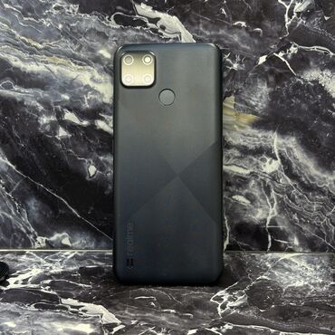 Poco: Realme C21, Б/у, 32 ГБ, цвет - Черный, 2 SIM