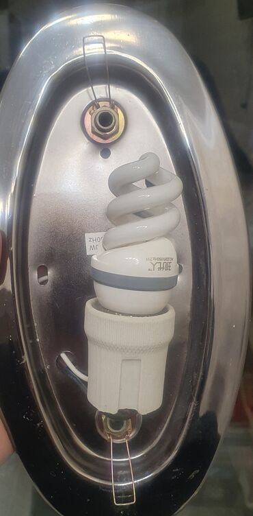 Bra, divar lampaları: Divar lampası 3 ədəd yaxşı vəziyyətdə divar lampası (plafon) satılır — 9