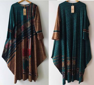 haljine ballary: 2XL (EU 44), color - Multicolored, Oversize, Long sleeves