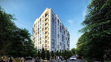 Новостройки от застройщика: Современный жилой комплекс середнеэтажной застройки среди зелёных — 7