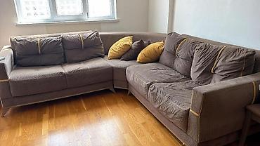 Künc divan, İşlənmiş, Açılan, Bazasız, Parça, Çatdırılma yoxdur