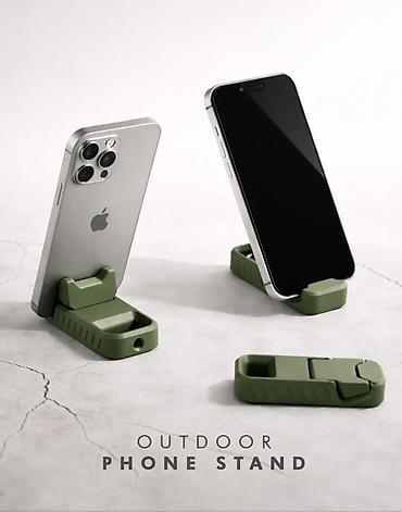 Telefon üçün tripodlar: 📱🔑 Kompakt Telefon Tutacağı + Açarliq Kiçik ölçü, böyük rahatlıq! Bu — 1
