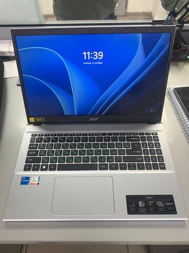 acer aspire v3 571g i5: Ноутбук, Acer, 16 ГБ ОЭТ, Intel Core i5, Колдонулган, Татаал эмес тапшырмалар үчүн, эс тутум HDD + SSD