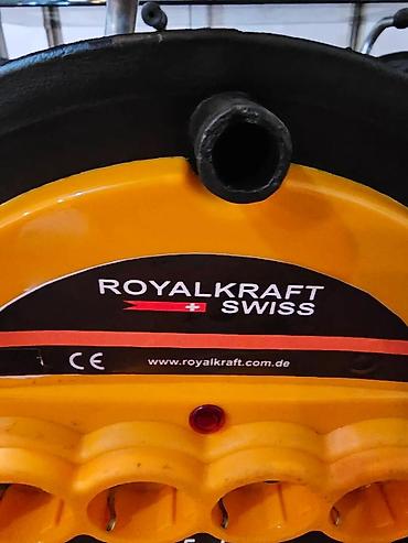 bacac diska: Produžni kabl na kalemu Royalkraft Swiss – 50 m - Dužina kabla: 50 m — 4