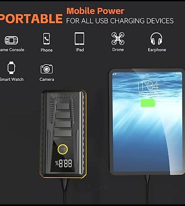 obd2 v420: Auto starter / jump starter za akumulator 12V sa LED lampom Kompaktan — 5