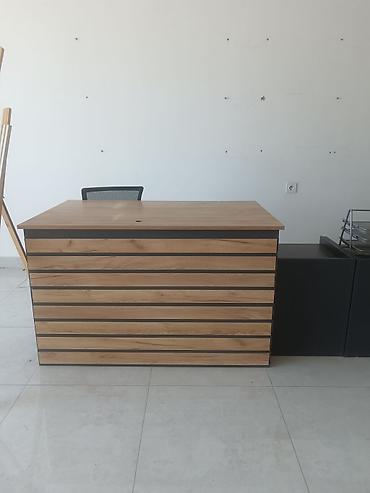 ofis stullari: Ofis resepsiyon/iş masası – müasir dizayn - Material: laminat/taxta — 1