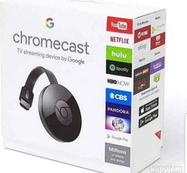 decje igrice: Chromecast za povezivanje telefona sa tv-om 2500din Chromecast