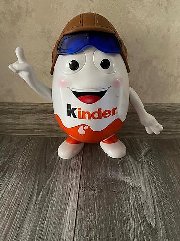 emo robot baku: Kinder maskotu fiquru – dekorativ oyuncaq - Brend: Kinder - Model — 1