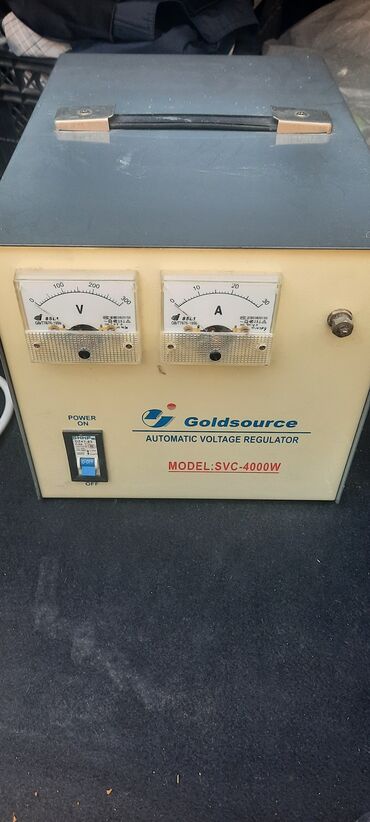 Generatorlar: Ideal vəziyyətdə olan 4000W stabilizator. qiyməti 100 manat. Tel