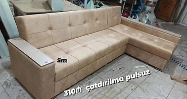stul ev ucun: Künc divan, Yeni, Bazalı, Parça, Şəhərdaxili pulsuz çatdırılma — 1