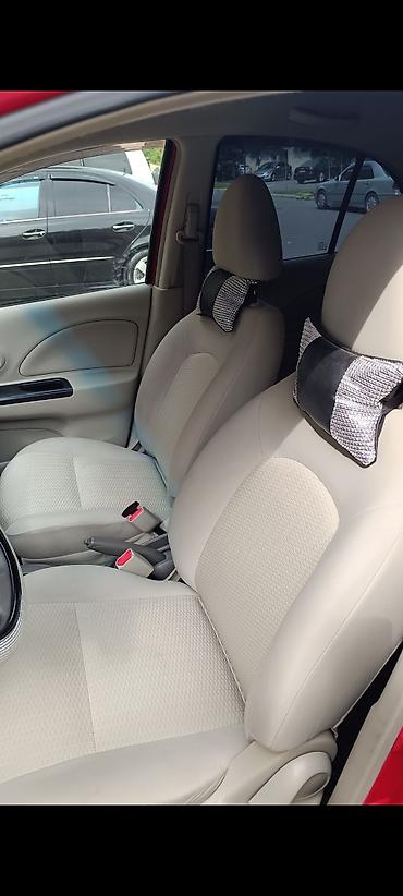 nissan note mini: Nissan March (Micra) – qırmızı rəng, 5 qapılı hetçbek. Əsas — 8