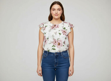 Bluzki: Shein, Bluzka damska, rozmiar 2XL