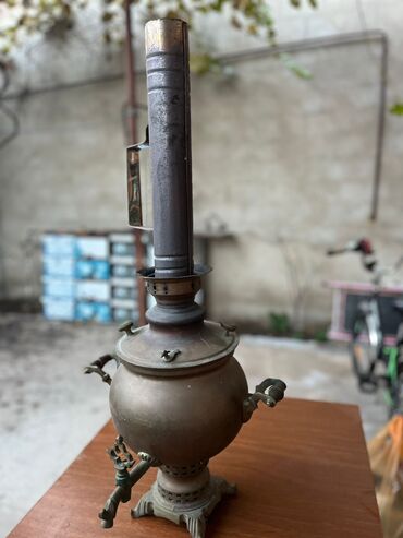 Samovarlar: İşlənmiş Od Samovar, 4 l, Ünvandan götürmə, Ödənişli çatdırılma