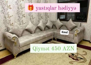 Yataq otağı dəstləri: Künc divan, Açılan, Bazalı