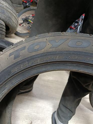 Транспорт: Шины 225 / 55 / R 19, Лето, Б/у, 1 шт, Легковые, Япония, Toyo — 3