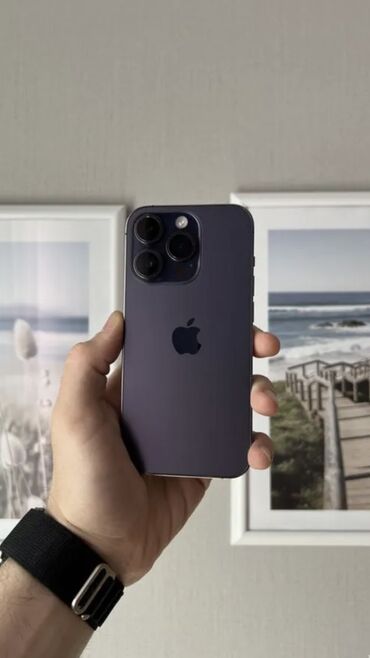 Apple iPhone: IPhone 14 Pro, Б/у, Deep Purple, 88 %
