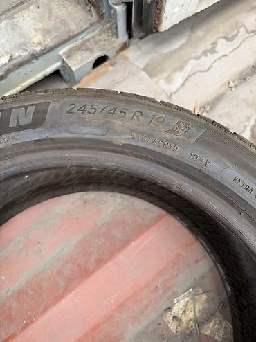 шины 245 45 r19: Шины 245 / 45 / R 19, Зима, Б/у, 1 шт, Легковые, Корея, Michelin — 3