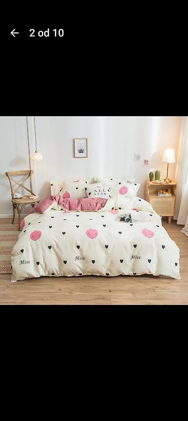 Posteljina: Posteljina – komplet navlaka za krevet - Dizajn: više dezena na — 2