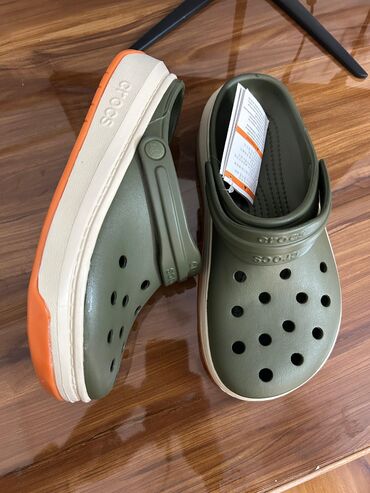 кроксы мужские купить: Мужские сандалии, 38, Crocs, Новый, цвет - Зеленый, Самовывоз