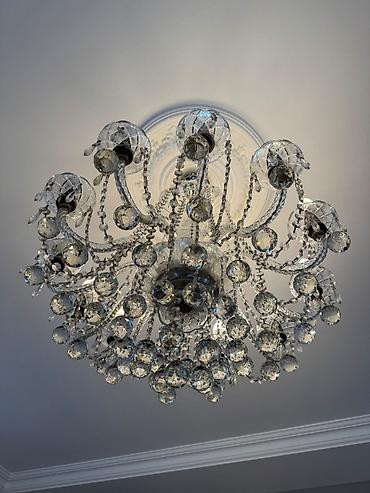 ucuz cilciraqlar: Çılçıraq, 10 və daha çox lampa, Xrustal — 6