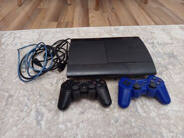 fiber optic modem: Sony PlayStation 3 Super Slim oyun konsolu Komplekt: - PS3 Super Slim