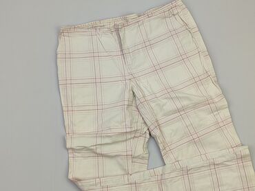 spódnice w kratę czerwone: Material trousers, S (EU 36), condition - Very good
