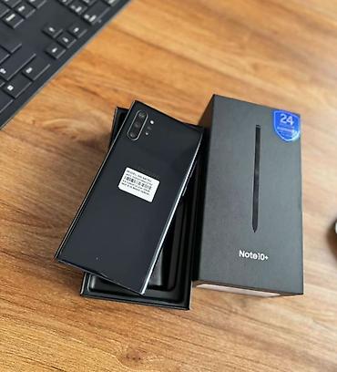 Samsung Note 10 Plus, 256 GB, rəng - Qara, Simsiz şarj lalafo.az -da Samsung Note 10 Plus, 256 GB, rəng - Qara, Simsiz şarj