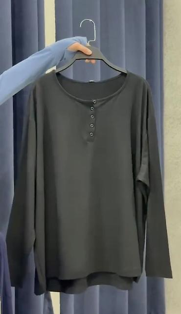 лонгсливы мужские: Лонгслив, цвет - Коричневый, L, XL, 2XL — 3