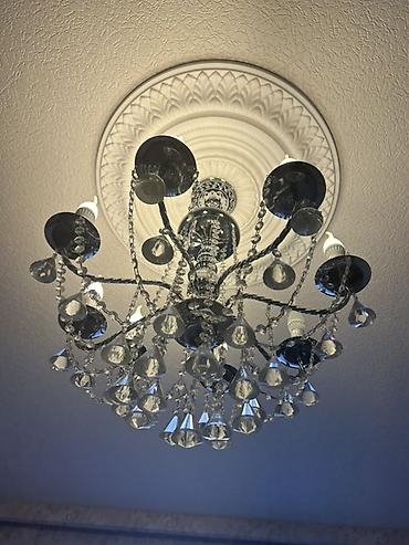 col isiqlari: Çılçıraq, 8 lampa, Metal — 2
