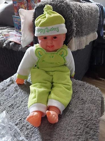 plisano duks cebe: PLAVA VESELA BEBA NOVA VELIKA HAPPY BABY LUTKA KOJA SE SMEJE | Cene — 3