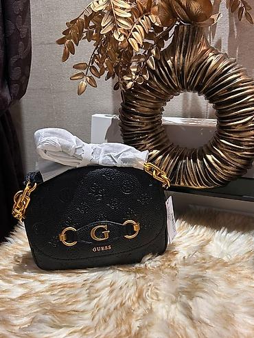 Çantalar: GUESS qadın çanta kolleksiyası - Material: teksturalı süni dəri və — 2