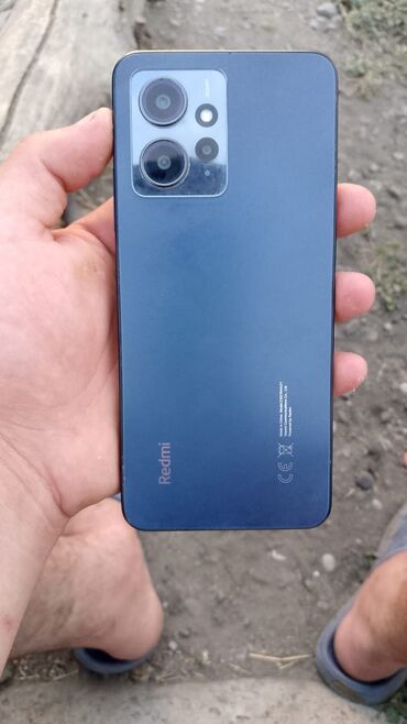 ssd disk qiymeti: Redmi Note 12, 128 GB, rəng - Qara, Barmaq izi, İki sim kartlı, Face ID