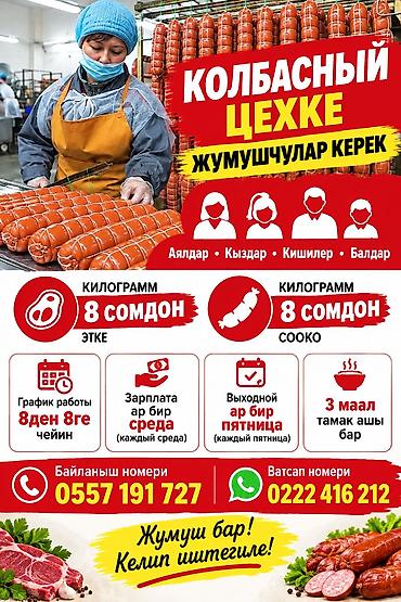 арча бешик 1: Талап кылынат Таңгактоочу, Төлөм: Жума сайын, Тажрыйбасыз — 1