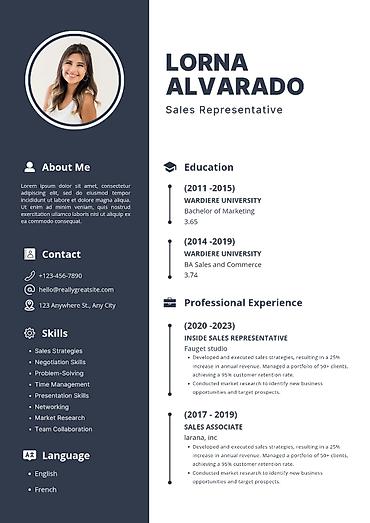 grandmart cv: Peşəkar və professional CV hazırlanması Müasir və HR uyğun CV dizaynı — 1