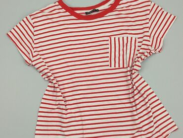 czerwone t shirty damskie: T-shirt, Terranova, S (EU 36), condition - Perfect