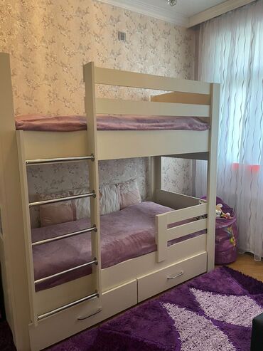 2 mərtəbəli çarpayı: Yeni, İkinəfərlik çarpayı, Bazasız, Matras ilə, Siyirməli, Azərbaycan