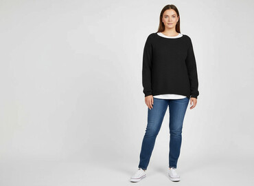 bluzy over size: Светр жіночий, розмір XL