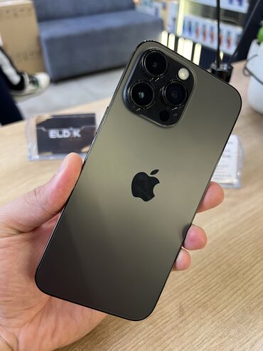 скупка телефонов дорого: IPhone 14 Pro Max, Б/у, 128 ГБ, Graphite, Защитное стекло, Чехол, Кабель, 85 %