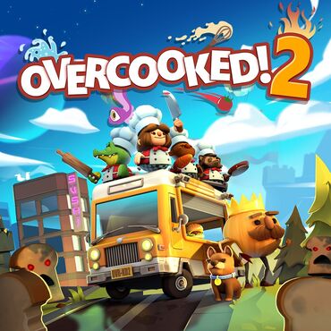 Игры для PlayStation: Загрузка игры Overcooked! 2 PS4, PS5