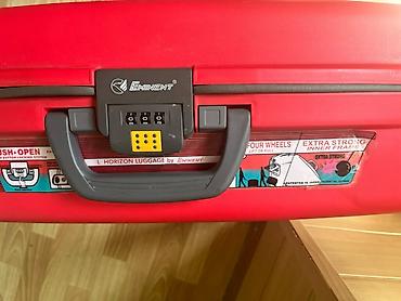 чемодан samsonite: Продается Японский чемодан Eminent Horizon, красный, Корпус из — 5