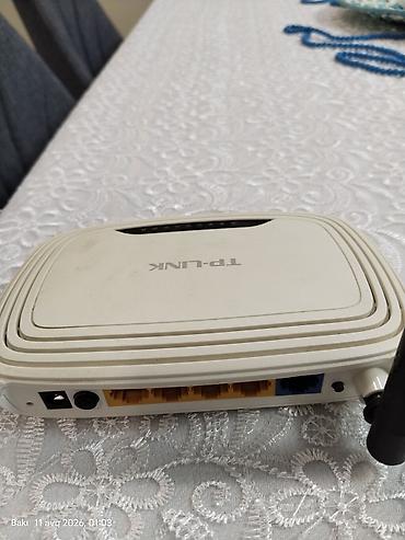 Modemlər və şəbəkə avadanlıqları: TP-LINK TL-WR740N simsiz router - Model: TL-WR740N (Ver. 4.27) - — 2