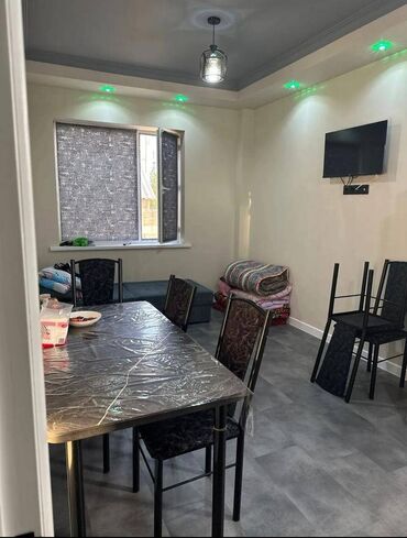 комната с подселением в бишкеке: 1 бөлмө, 39 кв. м, Жеке план, 1 кабат, Евроремонт