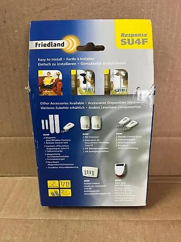 Oprema za video nadzor: Friedland Response SU4F – bežični magnetski kontakti za vrata/prozore — 4