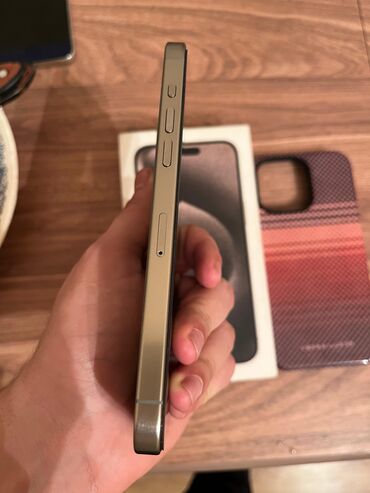 Apple iPhone: IPhone 15 Pro, Natural Titanium, Face ID -da lalafo.az — 4 Apple iPhone: IPhone 15 Pro, Natural Titanium, Face ID — 4
