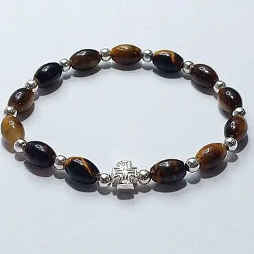 Narukvice: Podesiva narukvica, Materijal: Perlice, Srebro — 1