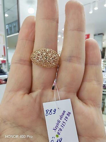 Toy, Üzük, Sarı qızıl, 585 Əyar, Qaşsız